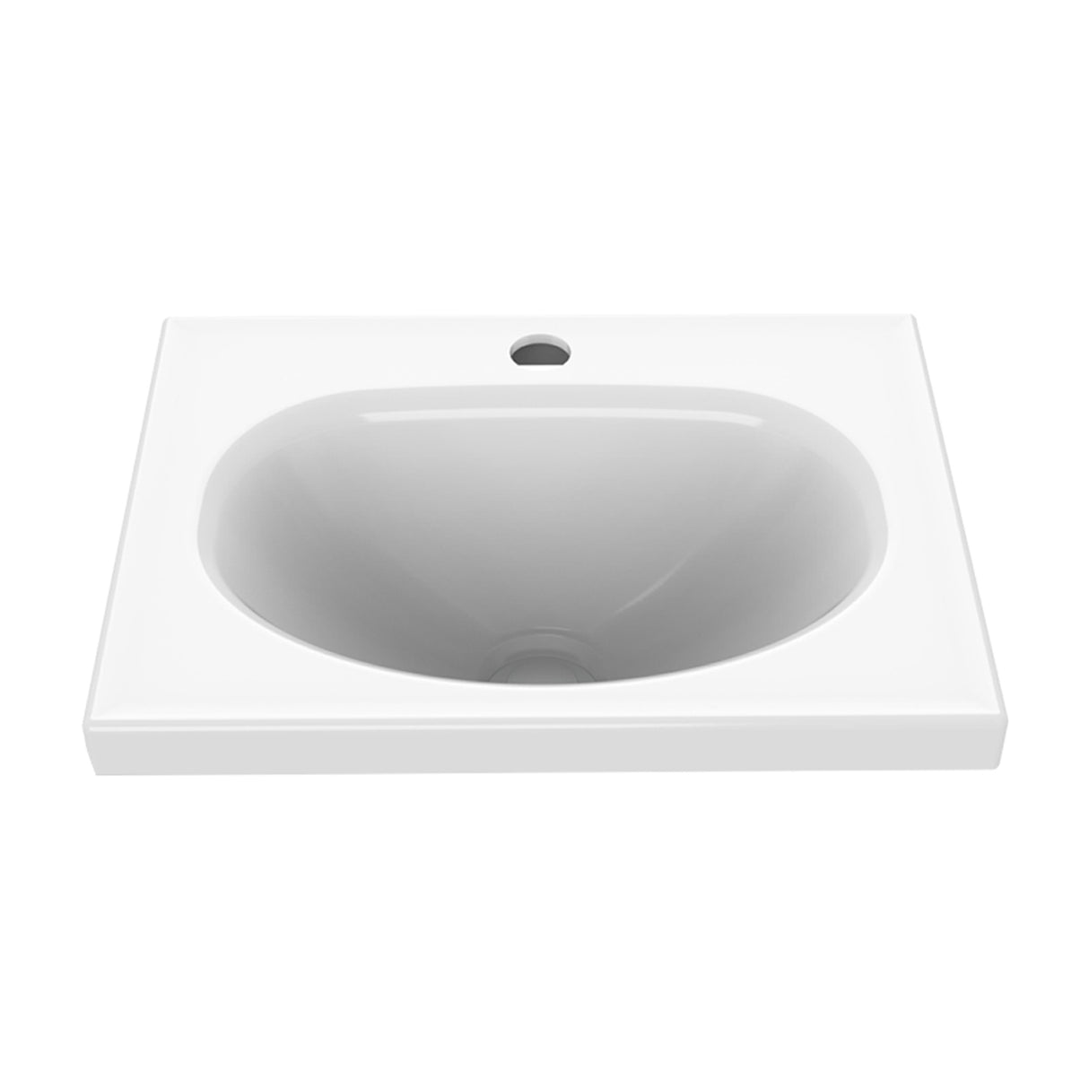 Mueble para Lavamanos Flotante Essential Soder 40x48cm con Lavamanos Eco y con Un Cajón - MUEBLES PARA LAVAMANOS | Bylmo