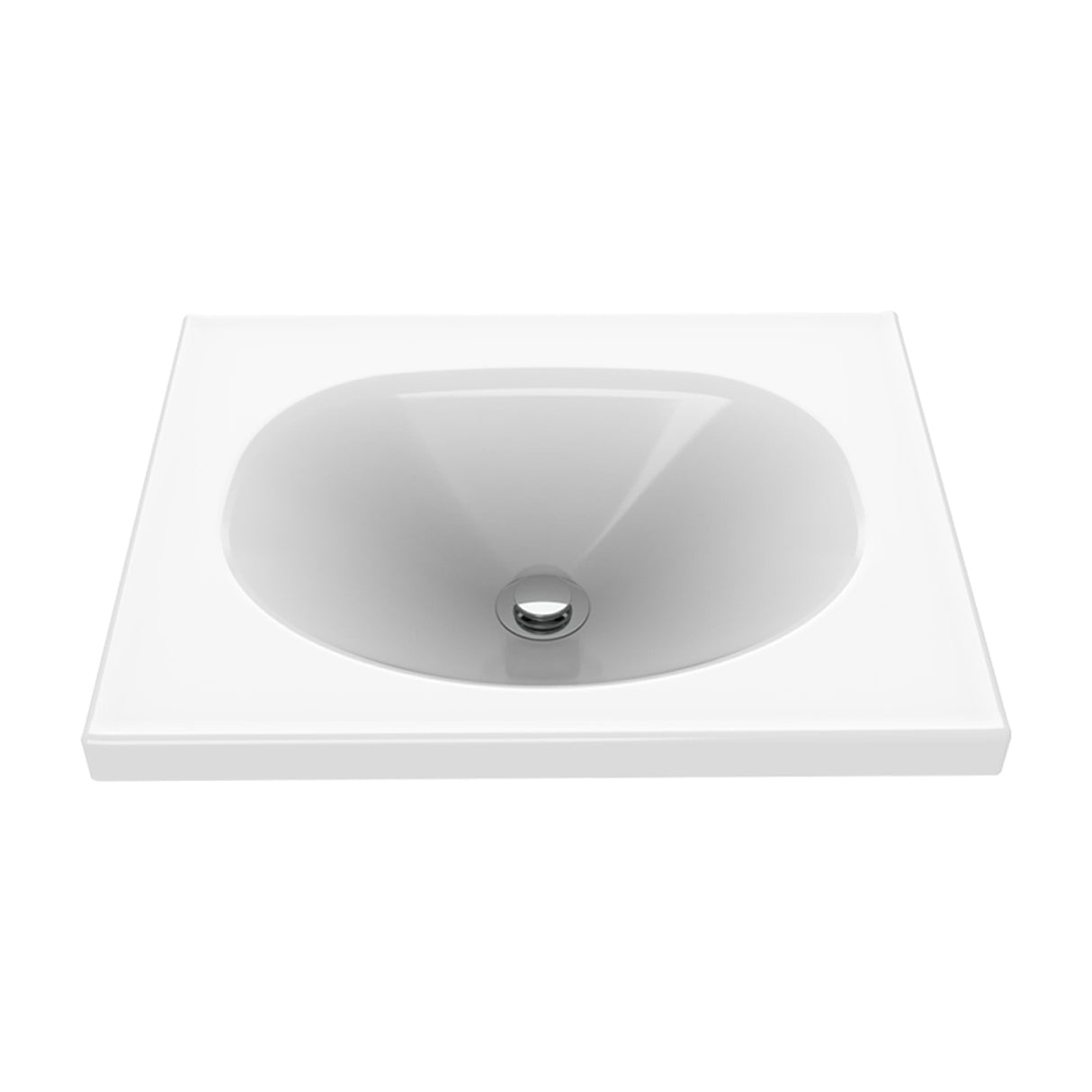 Mueble para Lavamanos Flotante Essential Mitte 48x40cm con Lavamanos Eco - MUEBLES PARA LAVAMANOS | Bylmo