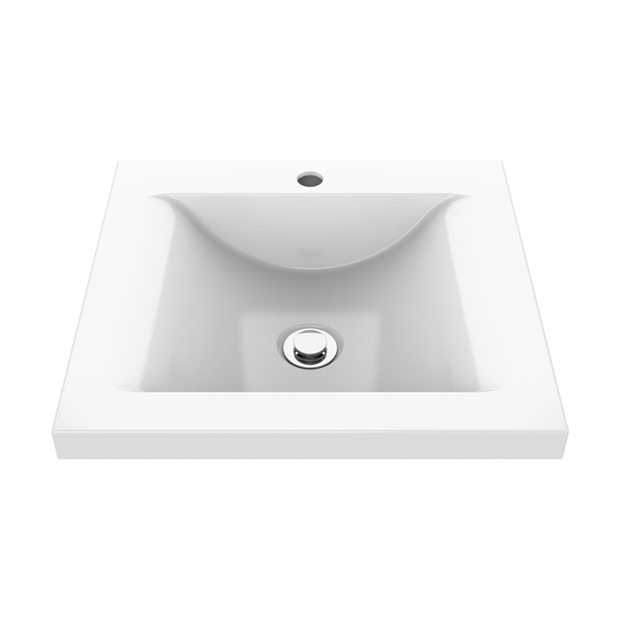 Mueble para Lavamanos Flotante Essential Gracia 48x40cm con Lavamanos Siena - MUEBLES PARA LAVAMANOS | Bylmo