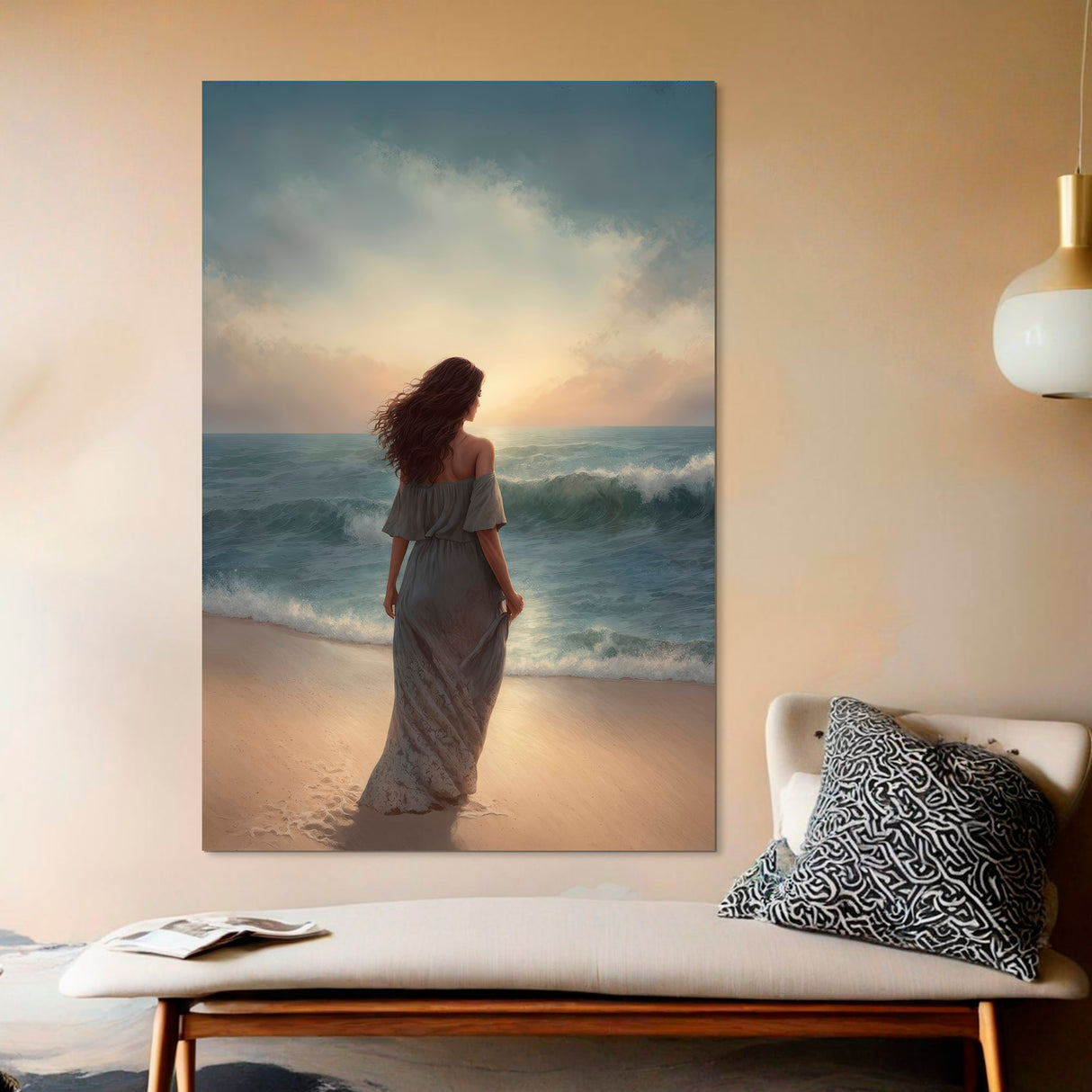 Cuadro decorativo Entre el Mar y el Alma 60x93cm - CUADROS | Bylmo