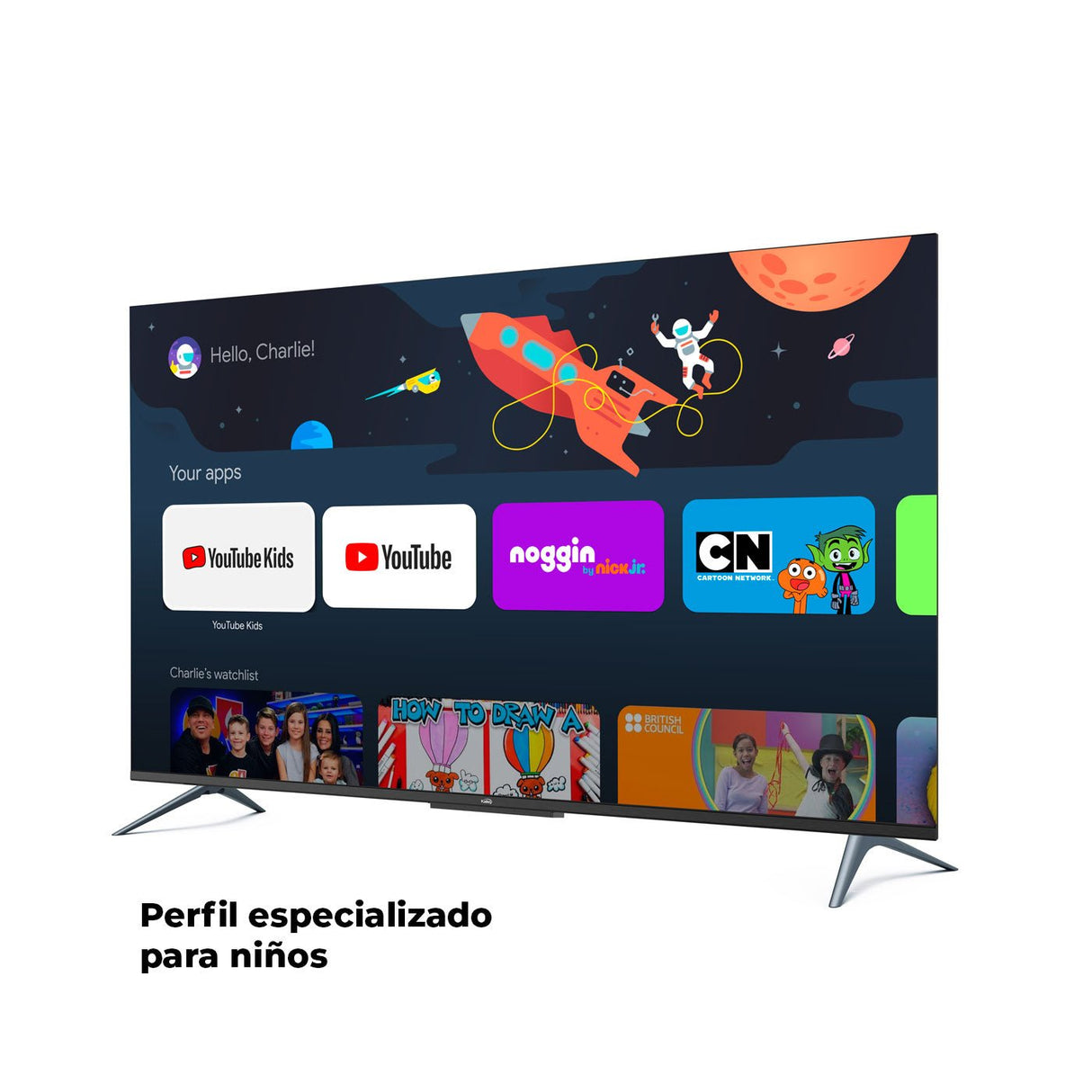 Televisor Smart 55 Pulgadas 4K QLED Negro 122.6x76.59cm con WIFI Integrado y Bluetooth - TELEVISORES | Bylmo