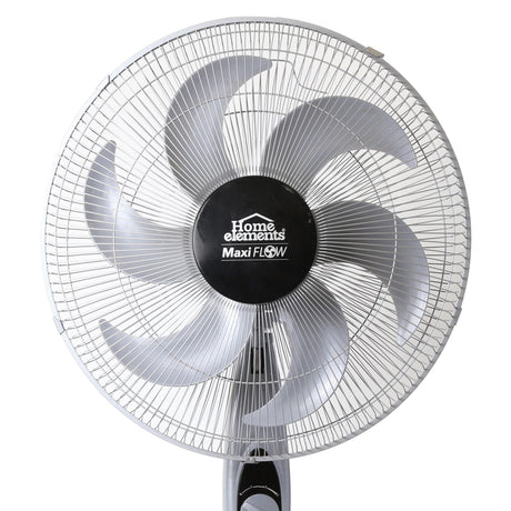 Ventilador de Piso MaxiFlow Elite Gris 49x130cm de Tres Velocidades con Oscilación - VENTILADORES | Bylmo