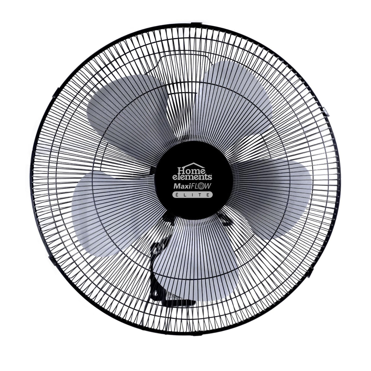 Ventilador de Pared MaxiFlow Elite Negro 33.5x63cm de Tres Velocidades con Oscilación - VENTILADORES | Bylmo