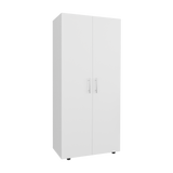Closet Tera Blanco 180x48cm con Tres Entrepaños y con Seis Compartimiento - CLOSETS | Bylmo