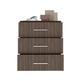 Cajonera Bigaf Milan y Wengue 80x82.1cm De Tres Hileras con Tres Cajones - CAJONERAS Y COMODAS | Bylmo