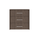 Cajonera Bigaf Milan y Wengue 80x82.1cm De Tres Hileras con Tres Cajones - CAJONERAS Y COMODAS | Bylmo