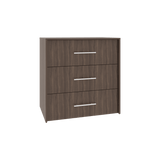 Cajonera Bigaf Milan y Wengue 80x82.1cm De Tres Hileras con Tres Cajones - CAJONERAS Y COMODAS | Bylmo