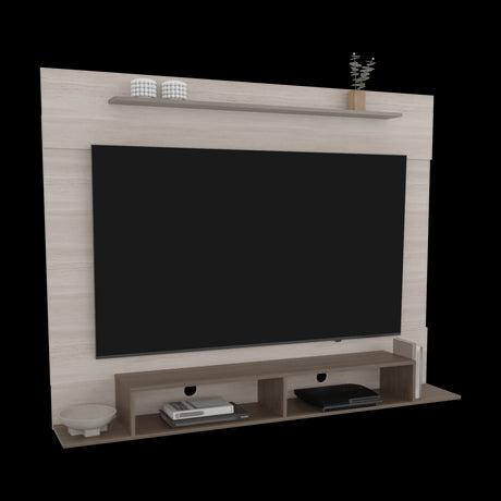 Panel de TV Montana Milan y Tivoli 141x30cm Para TV Hasta 75 Pulgadas Flotante - MUEBLES DE TV | Bylmo