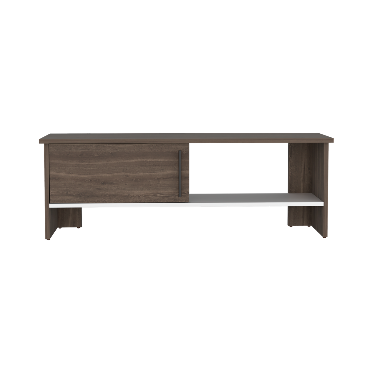 Mesa para TV Navia Milan y Blanco 42.1x31.1cm Para TV Hasta 50 Pulgadas - MUEBLES DE TV | Bylmo