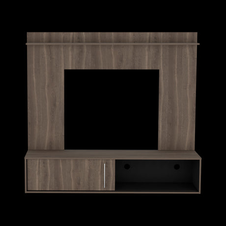 Panel de TV Bigaf Milan y Wengue 145.6x38cm Para TV Hasta 60 Pulgadas Flotante - MUEBLES DE TV | Bylmo