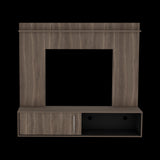 Panel de TV Bigaf Milan y Wengue 145.6x38cm Para TV Hasta 60 Pulgadas Flotante - MUEBLES DE TV | Bylmo