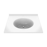 Mueble para Lavamanos Individual Essential Soder 63x48cm con Lavamanos Quadratto y Dos Puertas - MUEBLES PARA LAVAMANOS | Bylmo