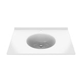 Mueble para Lavamanos Individual Essential Gracia 79x48cm con Lavamanos Quadratto y Dos Puertas - MUEBLES PARA LAVAMANOS | Bylmo