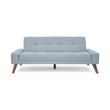 Sofá Cama Nazar Plata 200x83cm de Tres Puestos Reclinable - SOFAS Y POLTRONAS | Bylmo