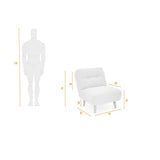 Poltrona Baltimore Mostaza 70x81cm de Un Puesto - SOFAS Y POLTRONAS | Bylmo