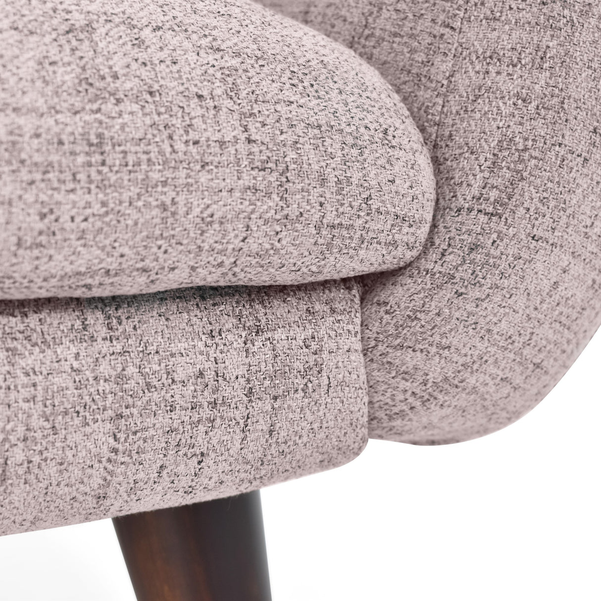 Poltrona Lincoln Rosa 86x80cm de Un Puesto con Apoya Brazos - SOFAS Y POLTRONAS | Bylmo