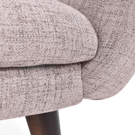Poltrona Lincoln Rosa 86x80cm de Un Puesto con Apoya Brazos - SOFAS Y POLTRONAS | Bylmo