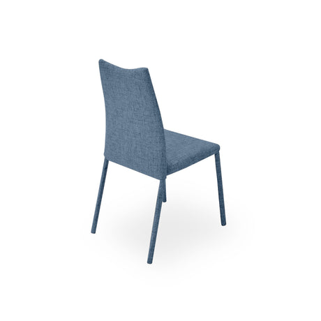 Silla de Comedor Palermo Indigo 45x94cm con Espaldar y con Asiento Cuadrado - SILLAS Y BUTACOS | Bylmo