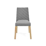 Silla de Comedor Cataluña Gris 48x87cm con Espaldar y con Asiento Cuadrado - SILLAS Y BUTACOS | Bylmo