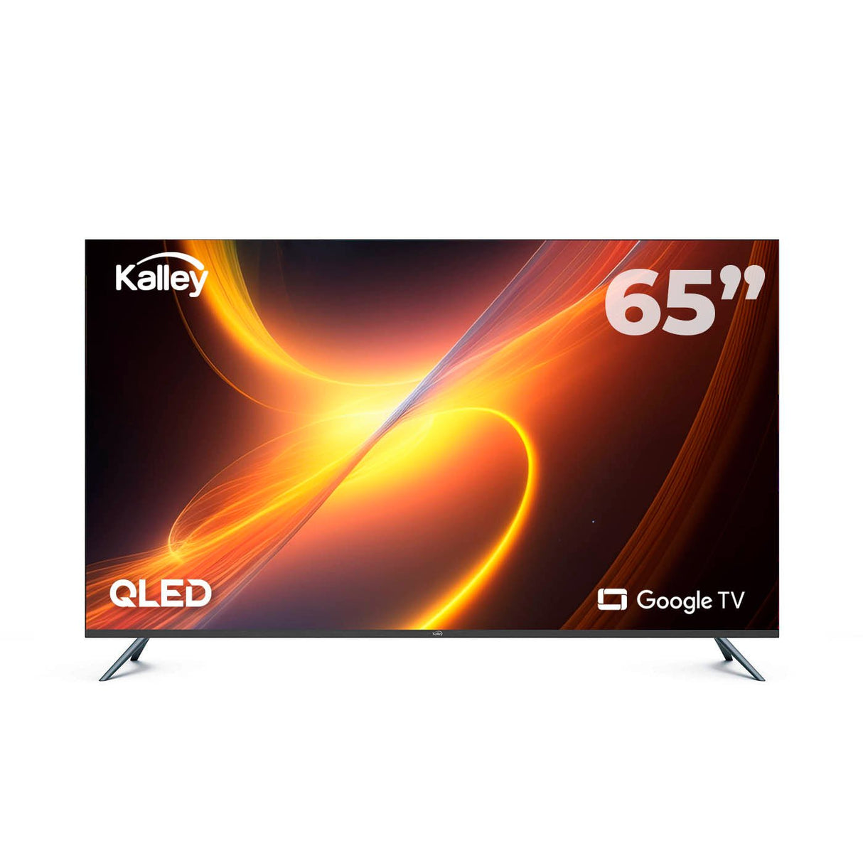 Televisor Negro 65 Pulgadas 144.64x83.08cm Smart QLED 4K con Wifi TDT y Bluetooth - TELEVISORES | Bylmo