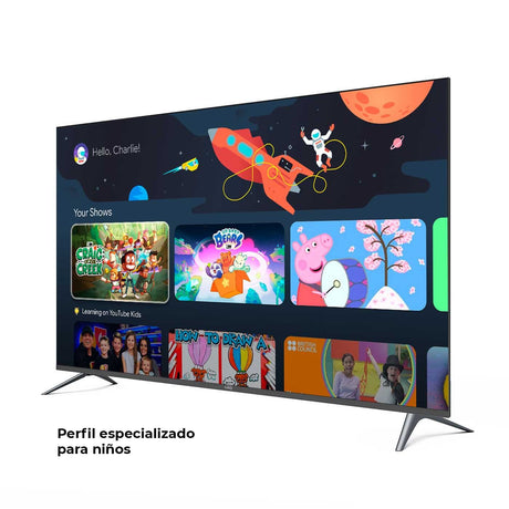 Televisor Negro 65 Pulgadas 144.64x83.08cm Smart QLED 4K con Wifi TDT y Bluetooth - TELEVISORES | Bylmo