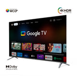 Televisor Negro 65 Pulgadas 144.64x83.08cm Smart QLED 4K con Wifi TDT y Bluetooth - TELEVISORES | Bylmo