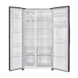 Nevecón Gris Oscuro 91x177cm De 529 Litros No Frost con Dispensador de Agua