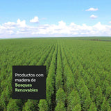 Cocina Integral Agata Blanco 150x225cm con Mesón de Madera y sin Estufa - COCINAS | Bylmo