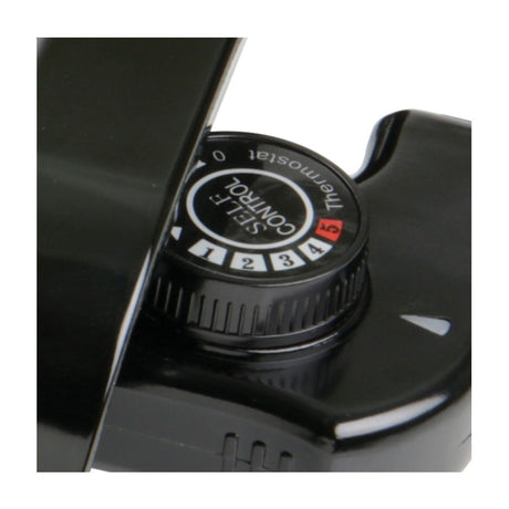 Asador Electrico Negro de Acero Inoxidable 45x9.5cm Portable - ASADORES | Bylmo