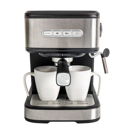 Cafetera Eléctrica Espresso Negro 19x15cm Para Diez Tazas - CAFETERAS ELECTRICAS | Bylmo