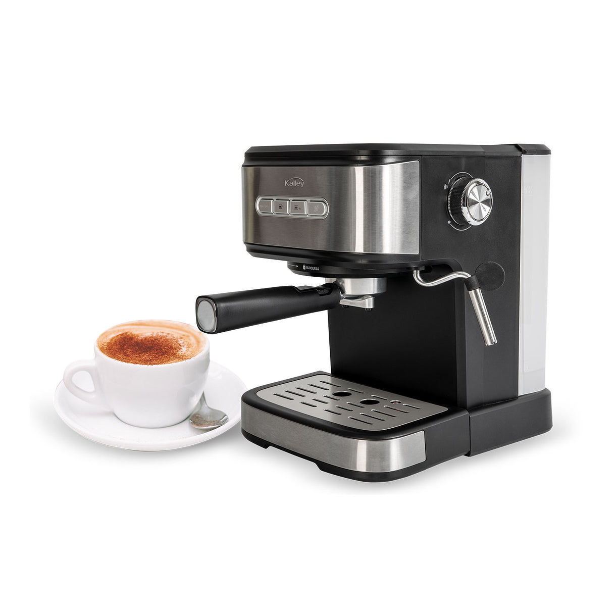 Cafetera Eléctrica Espresso Negro 19x15cm Para Diez Tazas - CAFETERAS ELECTRICAS | Bylmo