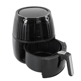 Freidora de Aire Negro 34.5x32cm Smart Wifi de 3.2 Litros Con Pantalla Digital y con Un Compartimiento de Cocción - FREIDORAS DE AIRE | Bylmo