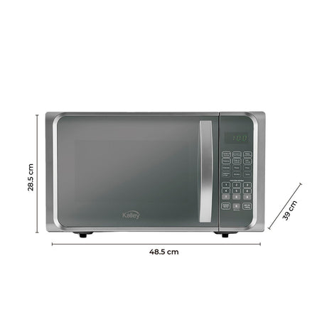 Horno Microondas Gris 48.5x29.3cm Para 25 Litros con Siete Funciones - HORNOS MICROONDAS | Bylmo