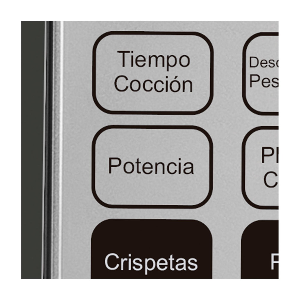 Horno Microondas Plateado 51.3x30.7cm Para 31 Litros con Siete Funciones - HORNOS MICROONDAS | Bylmo
