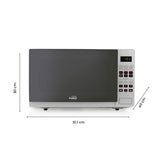 Horno Microondas Plateado 51.3x30.7cm Para 31 Litros con Siete Funciones - HORNOS MICROONDAS | Bylmo