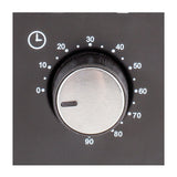 Horno Tostador Negro 56x35cm con Cinco Fuciones preconfiguradas - HORNOS TOSTADORES | Bylmo