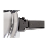 Olla de Presión Plateado De Aluminio 49.5x25.6cm de 11 Litros sin Revestimiento - OLLAS Y SARTENES | Bylmo