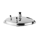 Olla de Presión Plateado De Aluminio 35x23cm de 4.2 Litros sin Revestimiento - OLLAS Y SARTENES | Bylmo