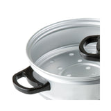 Olla Arrocera Negro y Gris 27.3x29.3cm de 1.5 Litros con Funciones Preconfiguradas - OLLAS ARROCERAS | Bylmo