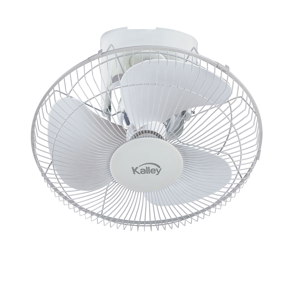 Ventilador de Órbita Blanco 45.2x36.5cm de Tres Velocidades sin Oscilación - VENTILADORES | Bylmo