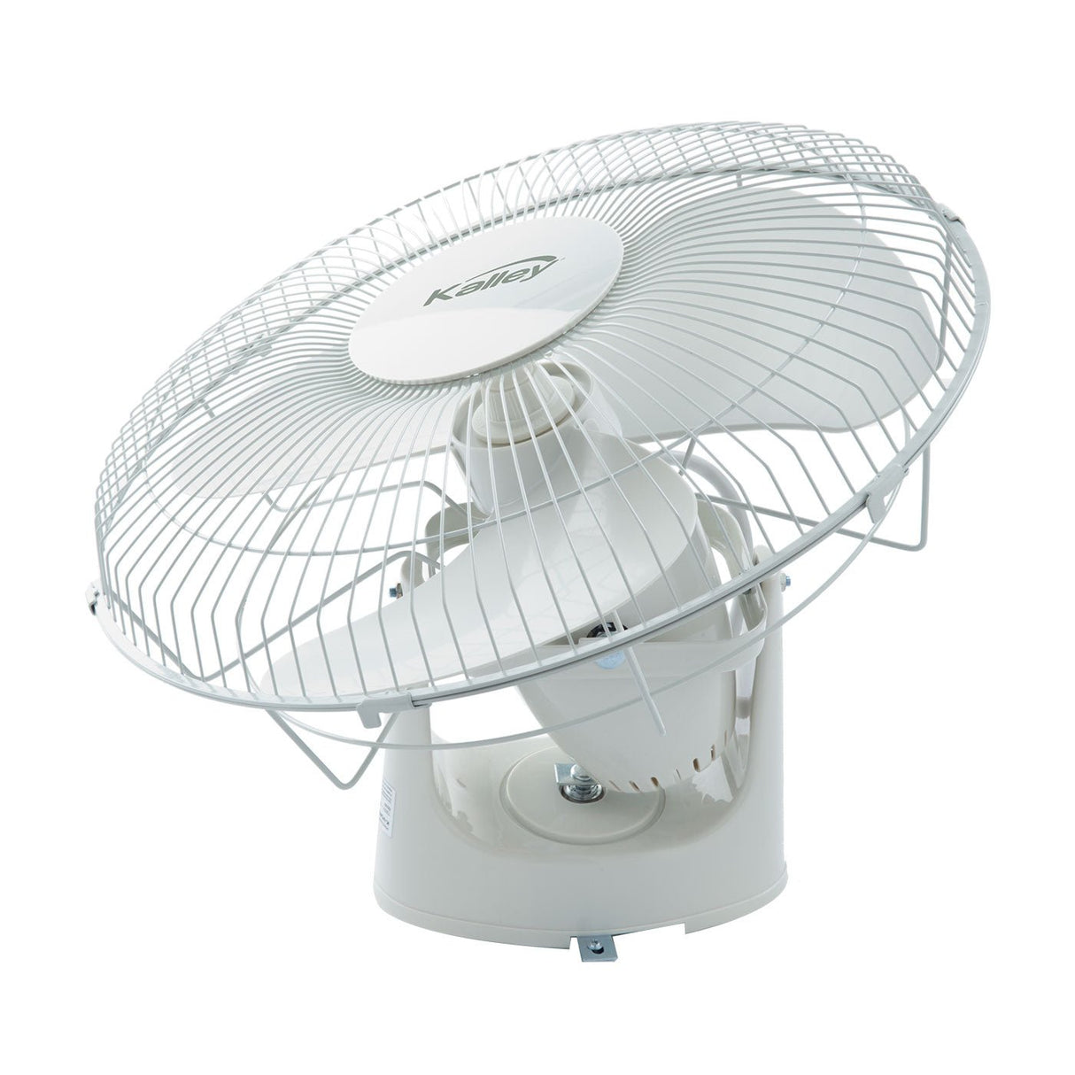 Ventilador de Órbita Blanco 45.2x36.5cm de Tres Velocidades sin Oscilación - VENTILADORES | Bylmo
