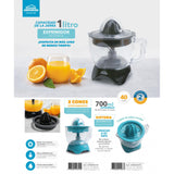 Exprimidor Duo Mix Pro Negro 14.5x19cm De 1 Litro con Base Antideslizante - EXPRIMIDORES Y EXTRACTORES | Bylmo