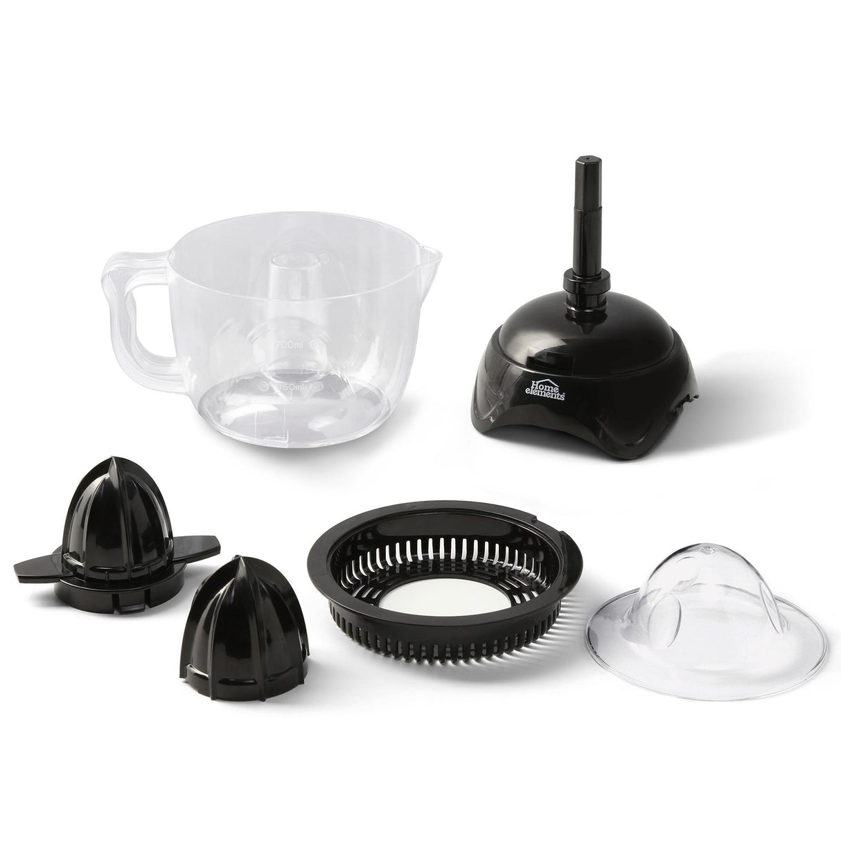 Exprimidor Duo Mix Pro Negro 14.5x19cm De 1 Litro con Base Antideslizante - EXPRIMIDORES Y EXTRACTORES | Bylmo