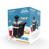 Extractor de Jugos Negro 16.5x31cm De 1 Litro con Base Antideslizante - EXPRIMIDORES Y EXTRACTORES | Bylmo