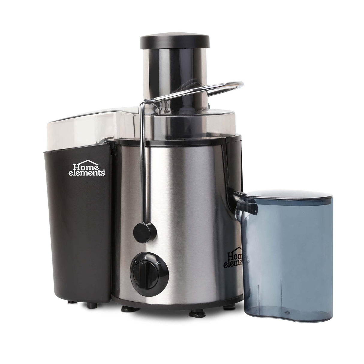 Extractor de Jugos Negro 16x32.5cm De 1.2 Litros con Base Antideslizante - EXPRIMIDORES Y EXTRACTORES | Bylmo