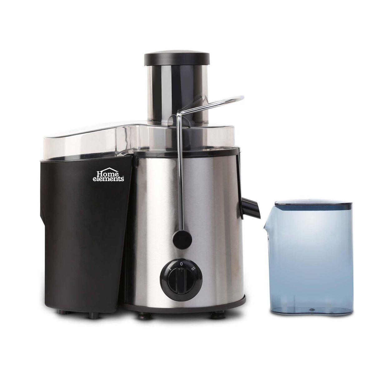 Extractor de Jugos Negro 16x32.5cm De 1.2 Litros con Base Antideslizante - EXPRIMIDORES Y EXTRACTORES | Bylmo