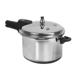 Olla de Presión Plateado y Negro 30.4x26.5cm De 11 Litros Apta para Inducción con Mango de Baquelita - OLLAS Y SARTENES | Bylmo