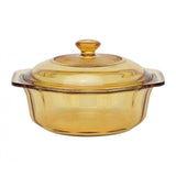 Olla Alta Transparente 18x11cm De 1 Litros Apta para Inducción con Mango de Vidrio - OLLAS Y SARTENES | Bylmo