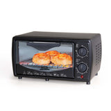 Horno Tostador Negro 28x20cm de 9 Litros con Temporizador - HORNOS TOSTADORES | Bylmo
