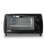 Horno Tostador Negro 26.5x20.5cm de 9 Litros con Temporizador - HORNOS TOSTADORES | Bylmo